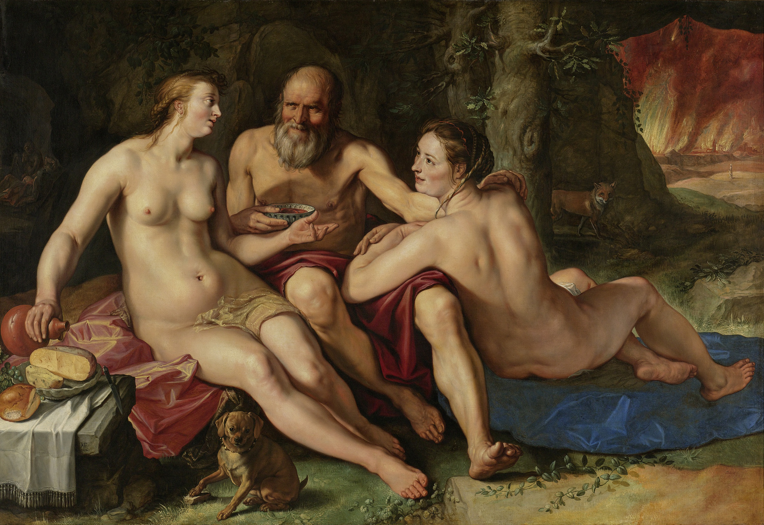 Lot and his daughters